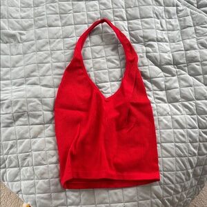 Urban outfitters out from under Red Halter Top size small